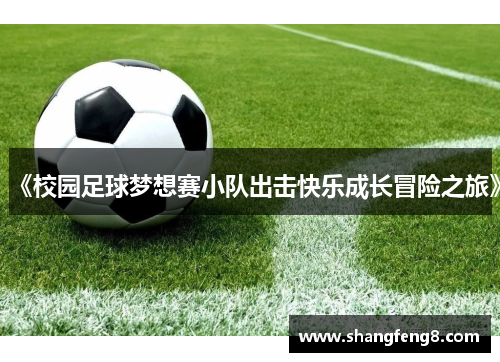 《校园足球梦想赛小队出击快乐成长冒险之旅》