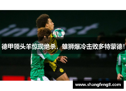 德甲领头羊惊现绝杀，雄狮爆冷击败多特蒙德！