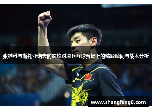 张继科与斯托亚诺夫的巅峰对决乒乓球赛场上的精彩瞬间与战术分析