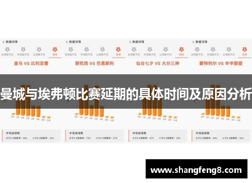 曼城与埃弗顿比赛延期的具体时间及原因分析